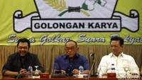 Acara pertemuan tersebut digelar di Aula Kantor DPP Golkar, Jl Anggrek Nelly, Slipi, Jakarta Barat, Jumat (19/2/2016).