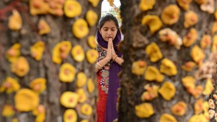 Perempuan India tuntut hak beribadah di kuil