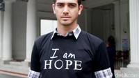 Fachri akan tampil dalam film I am HOPE bersama Tatjana Saphira. Pool/Gus Mun/detikFoto.