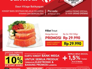 Promo Hari Kedua di Pembukaan Transmart Carrefour Balikpapan