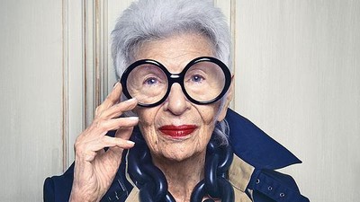 10 Foto Iris Apfel, Nenek Termodis Jadi Ikon Fashion, Meninggal di Usia 102