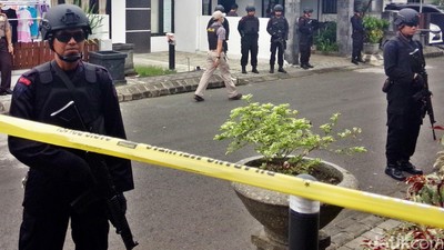 Rumah Terduga Teroris di Malang Dijaga Ketat