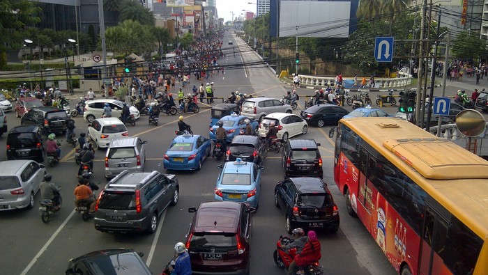 Perayaan Cap Go Meh Resmi Dibuka, Lalin Sekitar Glodok-Harmoni Dialihkan