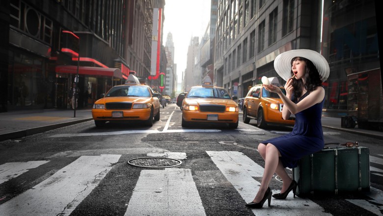 Ilustrasi taksi bersama model Foto: Thinkstock Ilustrasi taksi bersama model Foto: Thinkstock