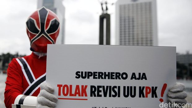 Aksi tolak revisi UU KPK pada tahun 2016 / 