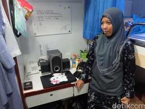 Perjuangan Satu-satunya Srikandi Menjaga Lautan di Kapal Bakamla