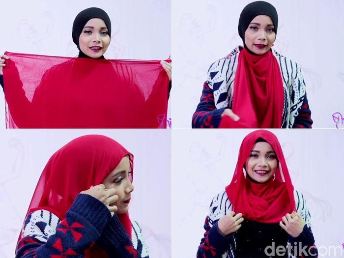 Jilbab Pashmina Ala Malaysia