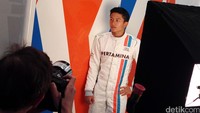 Rio menjalani sesi foto. Ist/ManorRacing.