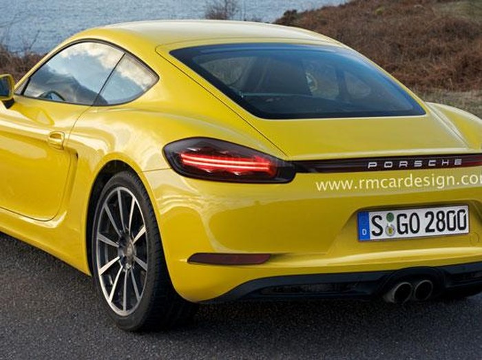 Inikah Tampilan Porsche 718 Cayman?