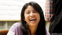 Melati, member generasi 4 yang paling ceria.