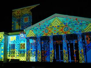 Mantul! Video Mapping Anak Bangsa Sudah Mendunia