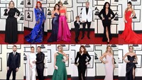 Derertan artis di ajang penghargaan Grammy Awards 2016. Jason Merritt/Getty Images for NARAS/detikFoto.