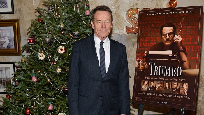 NEW YORK, NY - DECEMBER 13:  Actor Bryan Cranston attends a celebration for Bryan Cranston at House of Elyx on December 13, 2015 in New York City.  (Photo by Andrew Toth/Getty Images)
