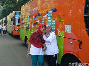 Jogging di GBK Kini Lebih Nyaman, Tak Ada Lagi Mobil Melintas di Dalam
