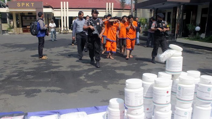 Dua Hari, Polisi Amankan 18 Pengedar Narkoba ke Anak-anak SD