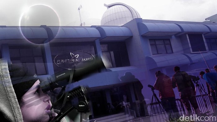 Gelar Nobar Gerhana, Planetarium Jakarta Siapkan 6 Teleskop