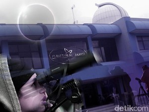 Gelar Nobar Gerhana, Planetarium Jakarta Siapkan 6 Teleskop
