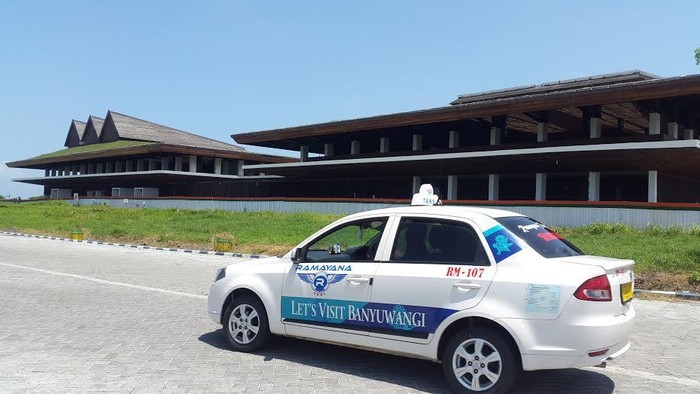 Bandara Blimbingsari Dipercantik, Konsep Green Design Tinggal Finishing