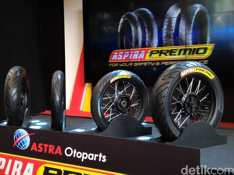 Jangan Kaget, Ulir Ban Aspira Premio Depan-Belakang Memang 