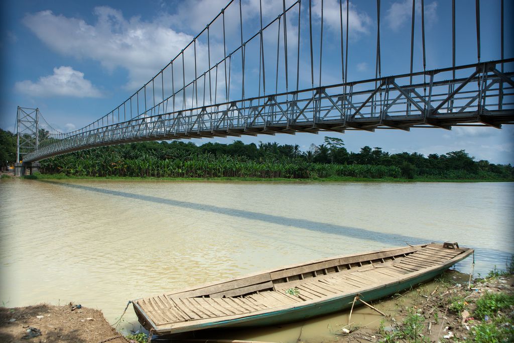 Jokowi Pamer Proyek Kecil  10 Jembatan  Baru di Lebak Banten