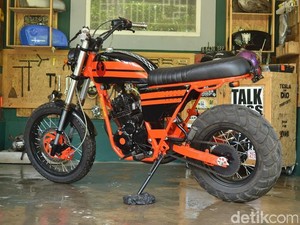 Modifikasi ala Anak Pantai, Perkawinan 2 Motor Yamaha