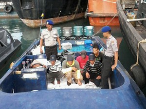 Penampakan Speed Boat yang Tepergok Bawa 12 Ton Biji Timah ke Singapura