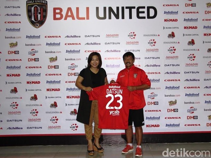 Ada Datsun di Kaos Klub Bali United