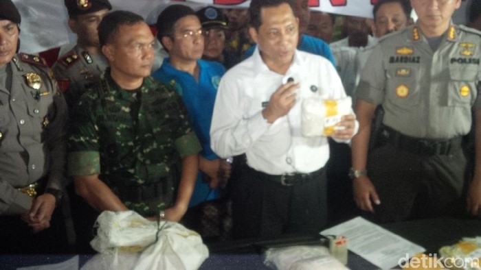 Sabu 25 Kg yang Digerebek BNN Disamarkan dengan Beras untuk Kelabui Petugas