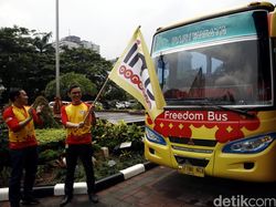 Bus Gratis IM3 Ooredoo Manjakan Warga Jakarta