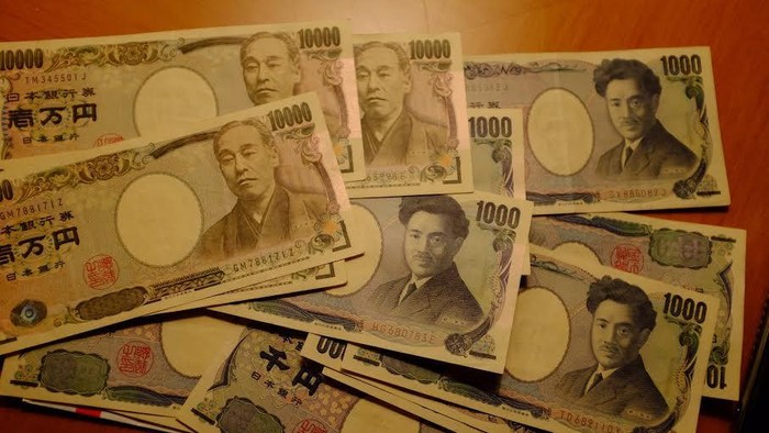 Gambar mata uang yen