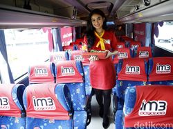 Bus Gratis IM3 Ooredoo Manjakan Warga Jakarta