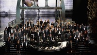 John Legend menampilkan lagu Glory yang mengantarkannya meraih piala Oscar di kategori Best Original Song. Kevin Winter/Getty Images/detikFoto.