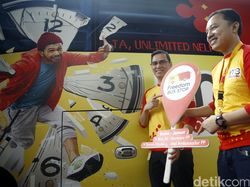 Bus Gratis IM3 Ooredoo Manjakan Warga Jakarta