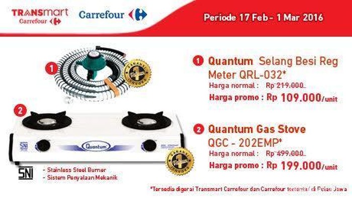 Aman Memasak dengan Transmart Carrefour