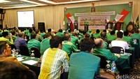 Kader PPP yang merupakan kepengurusan DPW dan DPC hadir dalam Mukernas.