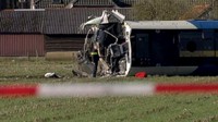 Insiden itu terjadi di Dalfsen, skeitar 120 kilometer sebelah timur Amsterdam. REUTERS/NOS via Reuters TV.