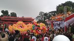 Penampakan Naga Sepanjang 50 Meter di Cap Go Meh Bogor