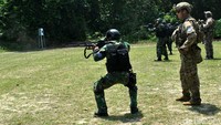 Latihan bersama ini difokuskan pada latihan kemampuan khusus penanggulangan teror. Termasuk latihan menembak, perang hutan, sniper, pembebasan sandera.
