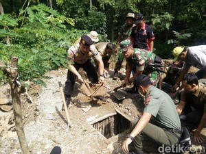 Tim Gabungan Tutup Lubang Galian Tambang Liar di Jember