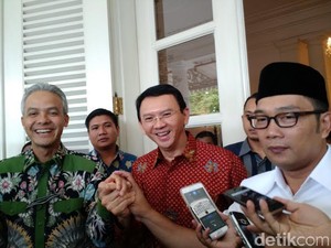 Mungkinkah Ganjar Jadi Cagub DKI? Ahok: Dia Kader Terbaik PDIP, Siapa Tahu
