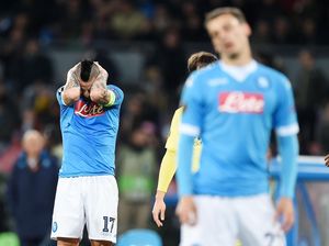 Merasa Tak Beruntung, Napoli Kini Cuma Mau Beranjak