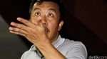 Aksi Menpora Imam Nahrawi Main Tenis Meja