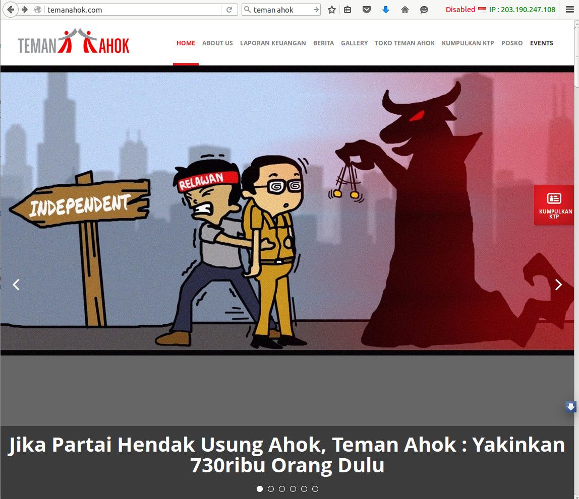 Kanan Kiri Oke Ala Ahok