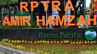 RPTRA ini bernama RPTRA Amir Hamzah yang merupakan program CSR Yayasan Bakti Barito.