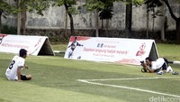 Kompetisi sepak bola AIA Championship dibuka di Jakarta, Sabtu (27/02/2016).