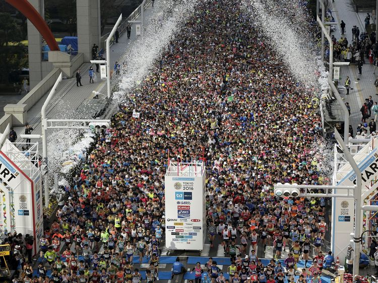 30.000 Orang Ikuti Tokyo Marathon