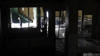 Menjelang hari penggusuran, kawasan Kalijodo pagi ini tampak sepi.