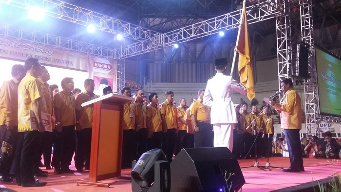 Wanita Emas, Adhyaksa dan Sandiaga Uno Hadiri Pelantikan Pengurus Hanura