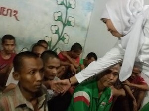 Kunjungi Padepokan Orgil, Mensos Prihatin 42 Pasien Tak Punya KIS