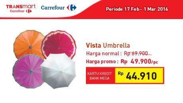 Antisipasi Hujan dengan Promo Transmart Carrefour